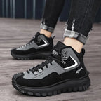 Men’s Wide Toe Hiking Boots — Waterproof Membrane, Non-Slip Outsole, Arch Support
