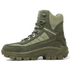 Men's Tactical Boots — Durable, Non-Slip, High-Top for Hiking & Training
