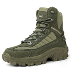 Men's Tactical Boots — Durable, Non-Slip, High-Top for Hiking & Training