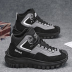 Men’s Wide Toe Hiking Boots — Waterproof Membrane, Non-Slip Outsole, Arch Support