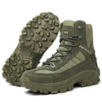 Men's Tactical Boots — Durable, Non-Slip, High-Top for Hiking & Training
