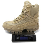 Men's Tactical Boots — Durable, Non-Slip, High-Top for Hiking & Training