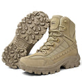 Men's Tactical Boots — Durable, Non-Slip, High-Top for Hiking & Training