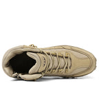 Men's Tactical Boots — Durable, Non-Slip, High-Top for Hiking & Training