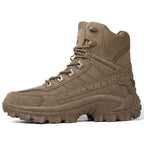 Men's Tactical Boots — Durable, Non-Slip, High-Top for Hiking & Training