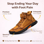 Men’s Comfort Leather Boots