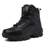 Men's Tactical Boots — Durable, Non-Slip, High-Top for Hiking & Training