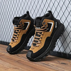 Men’s Wide Toe Hiking Boots — Waterproof Membrane, Non-Slip Outsole, Arch Support